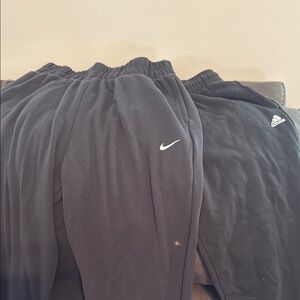 Nike Black Sweatpants Athletic Joggers